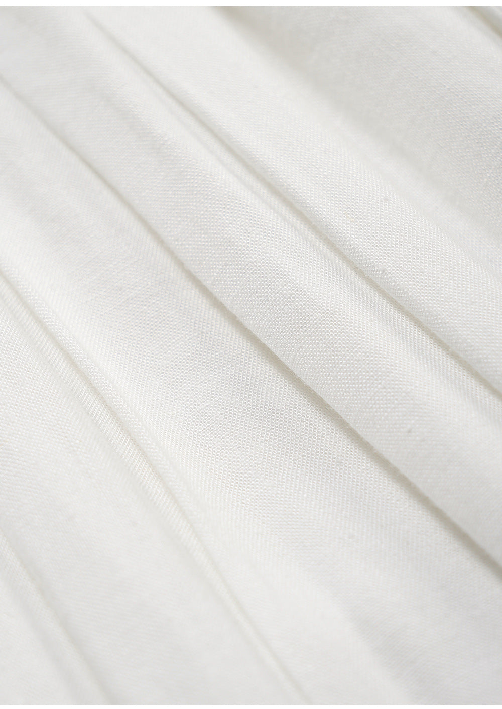 Relaxed Linen Drawstring Wide-Leg Pants