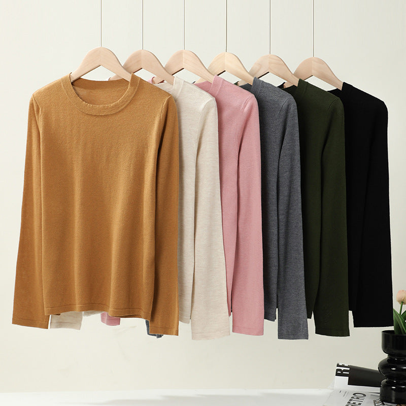 Loose-Fit Lightweight Wool-Blend Sweater
